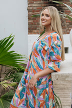 Marina Dress in Orange