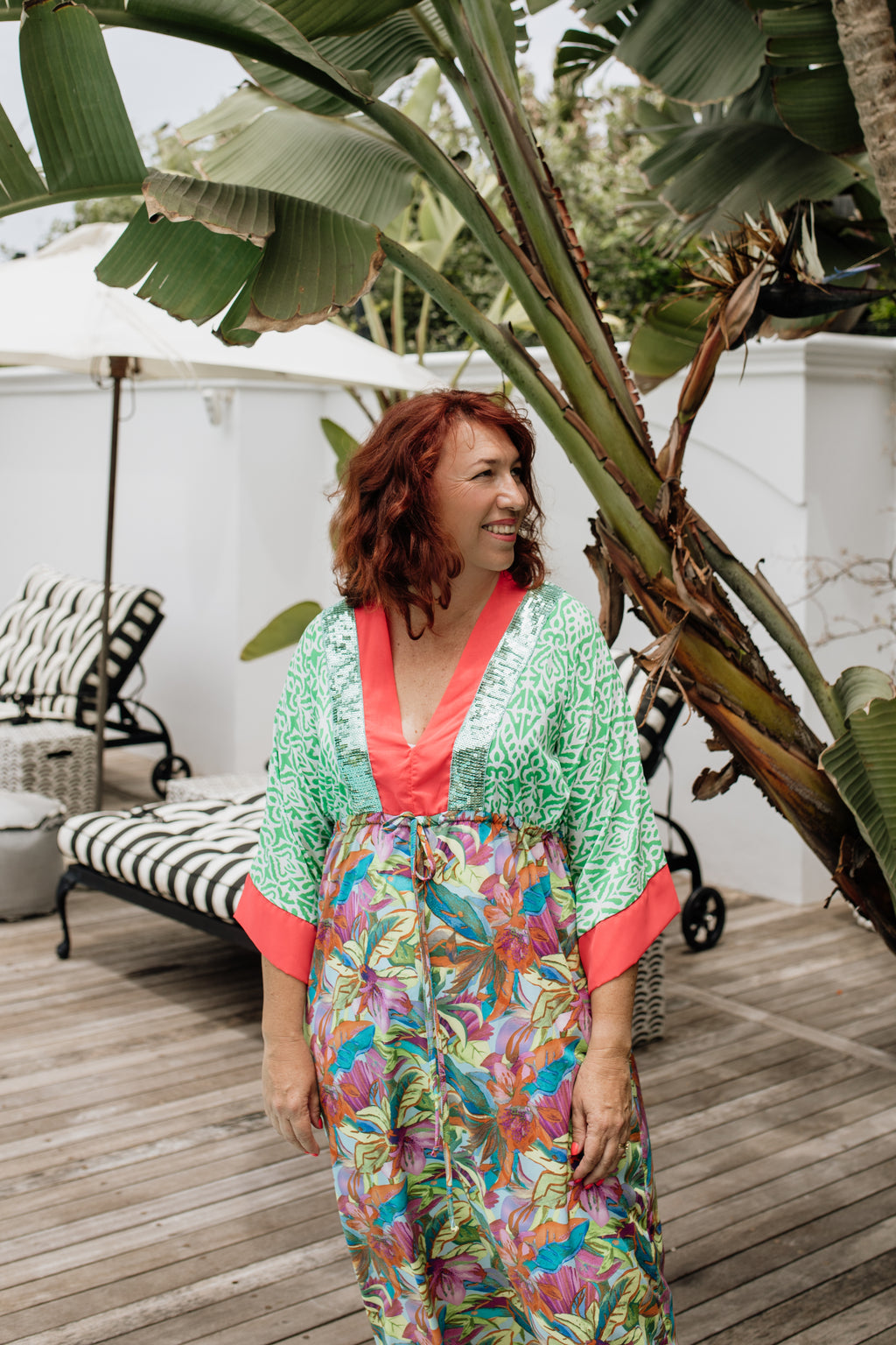 Elle- Resort Kaftan Dress