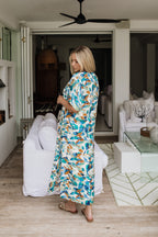 Long Larissa Dress in Sanddune