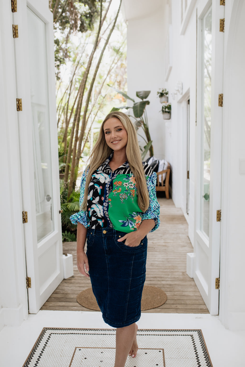 Bellissimo Shirt Green