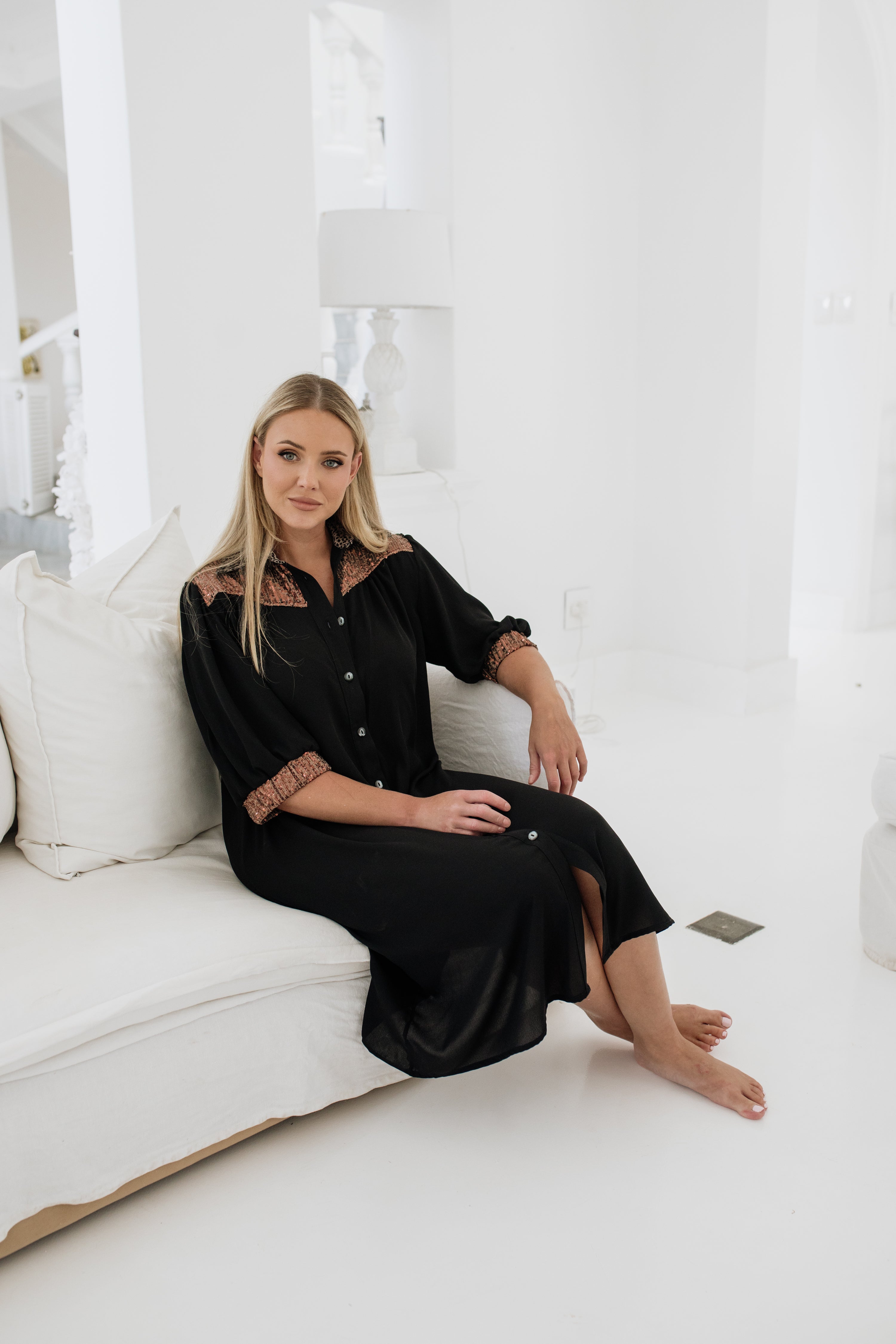 Little Black Shirt Dress