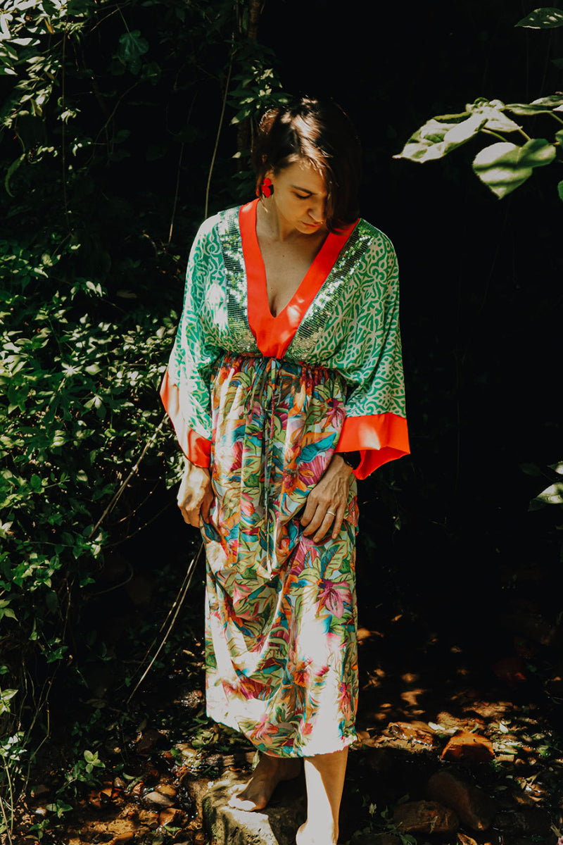 Elle- Resort Kaftan Dress