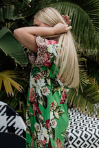Short Larissa in Jungle Greens